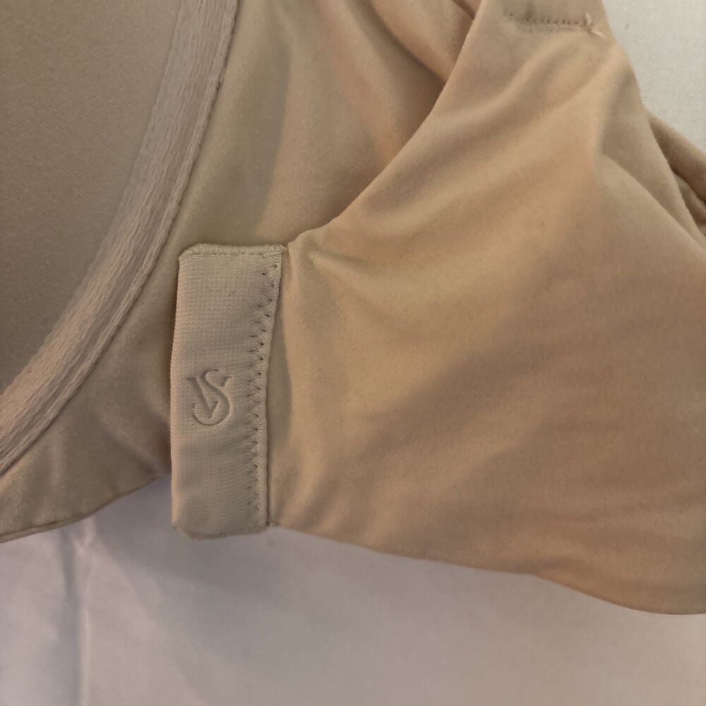 Victoria Secret Body By Victoria Perfect Shape Padded Push-Up Beige Bra, Sz 40DD - Picture 9 of 10